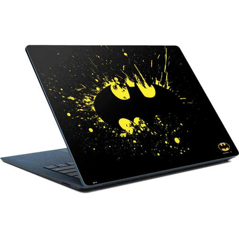 DC Comics Batman Logo Yellow Splash Surface Laptop Skin